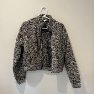 Grey Garage Fleece Sweater!